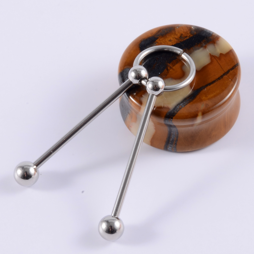1 pz acciaio chirurgico serpen - Body Jewelry Industrial recensione e prezzo