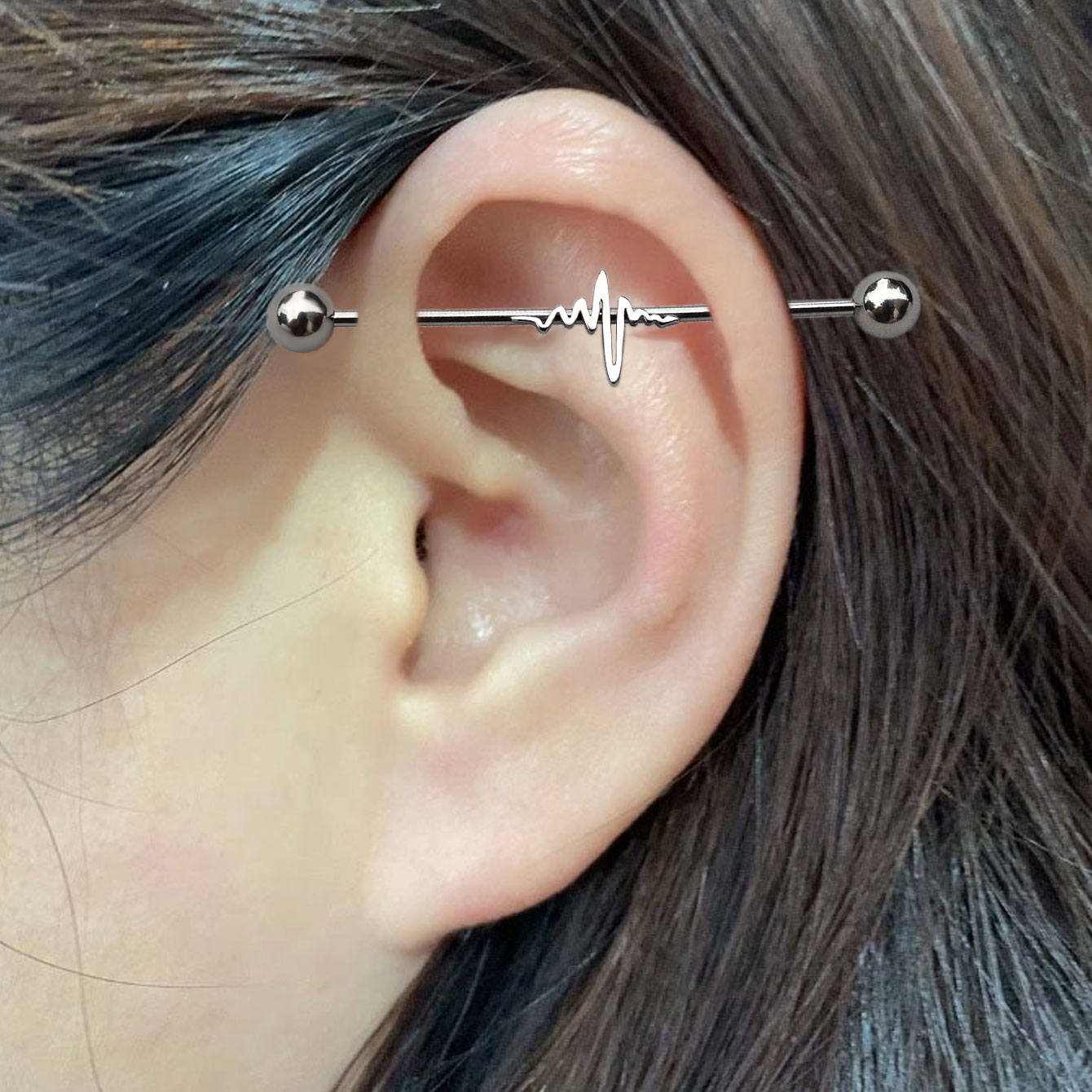1 Pezzo Orecchino Industriale  - Body Jewelry Industrial recensione e prezzo