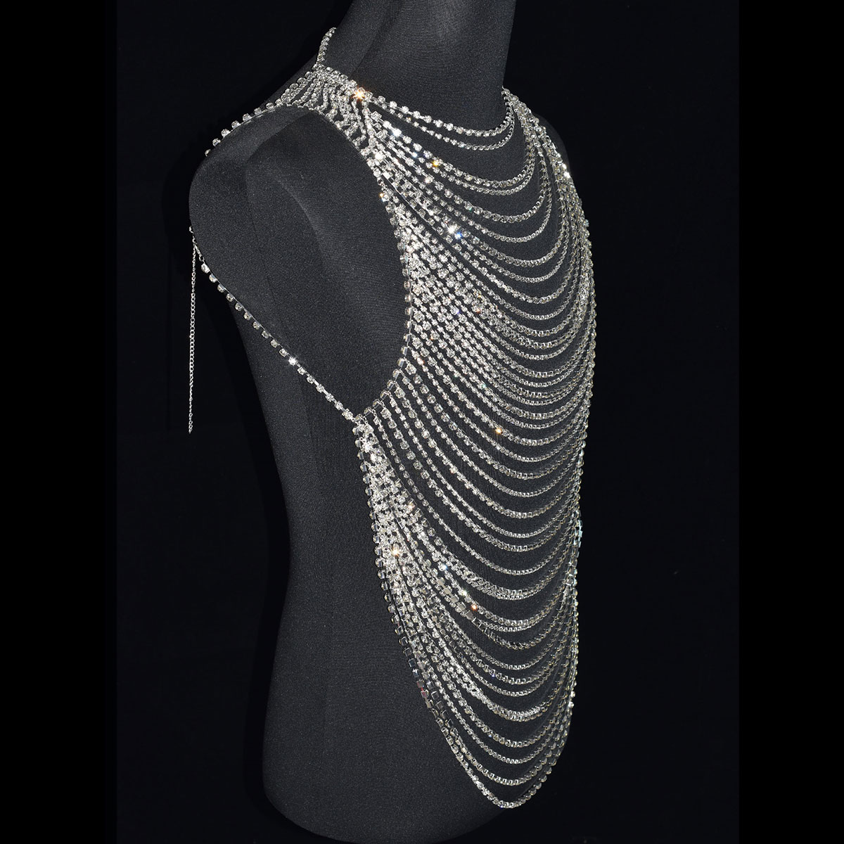Moda lussuosa bling uomo donna - Body Jewelry Men recensione e prezzo